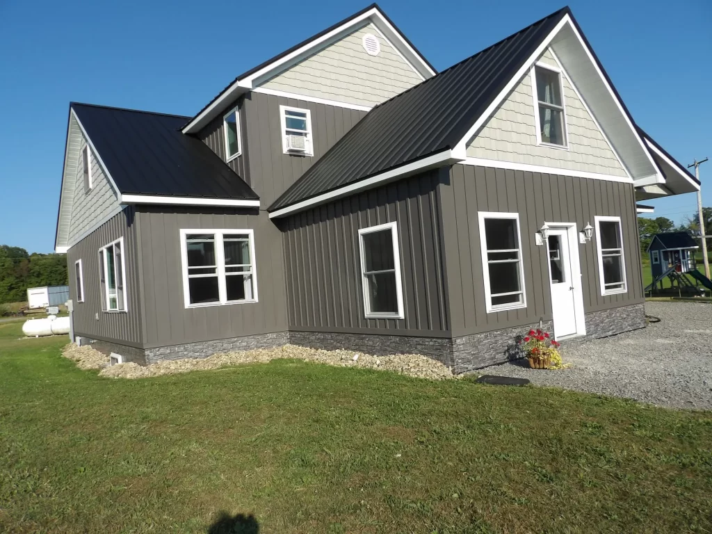 board and batten metal siding french creek metal